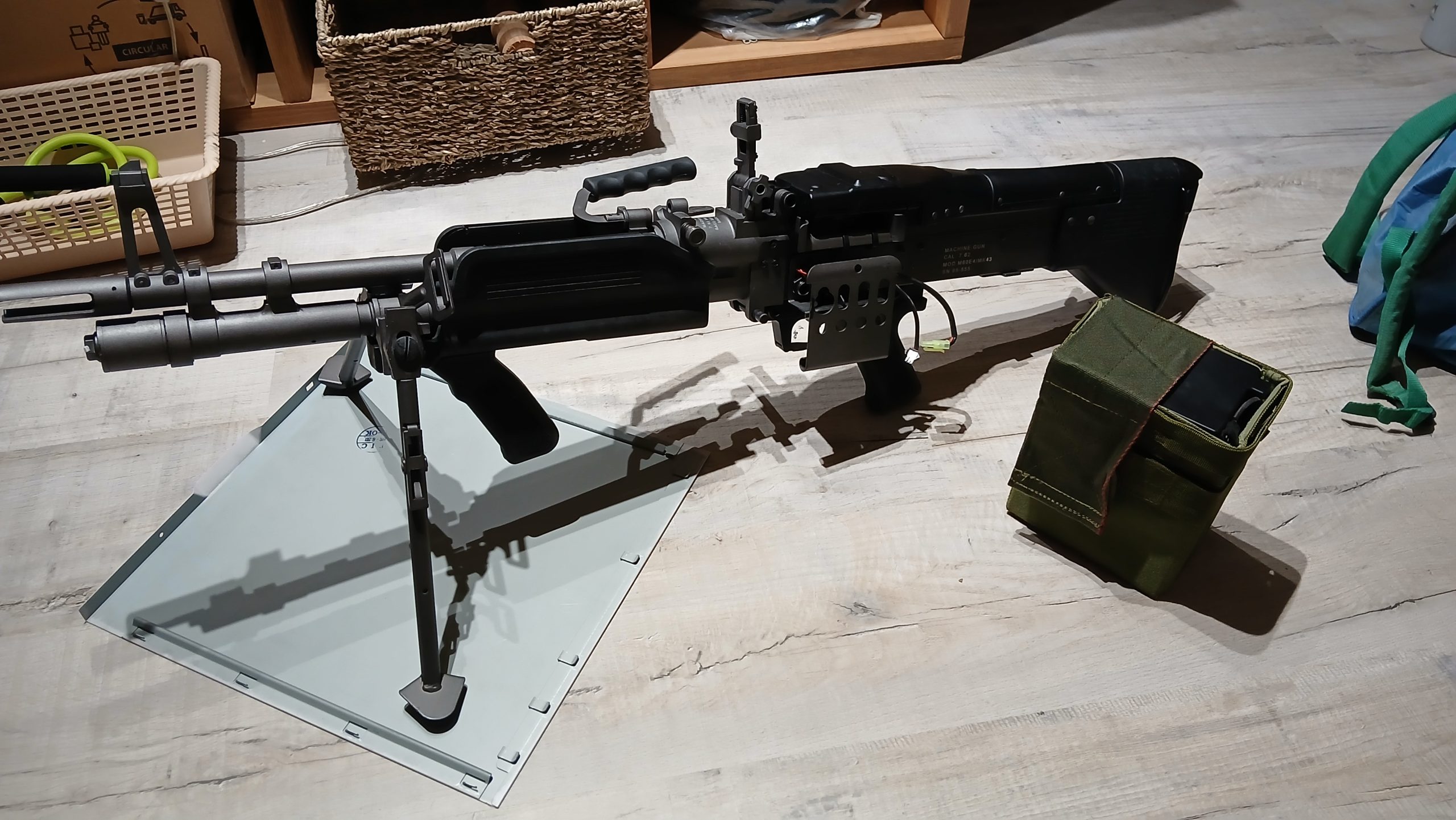 A&K MK43 M60 NAVY SEALS (Full Metal)