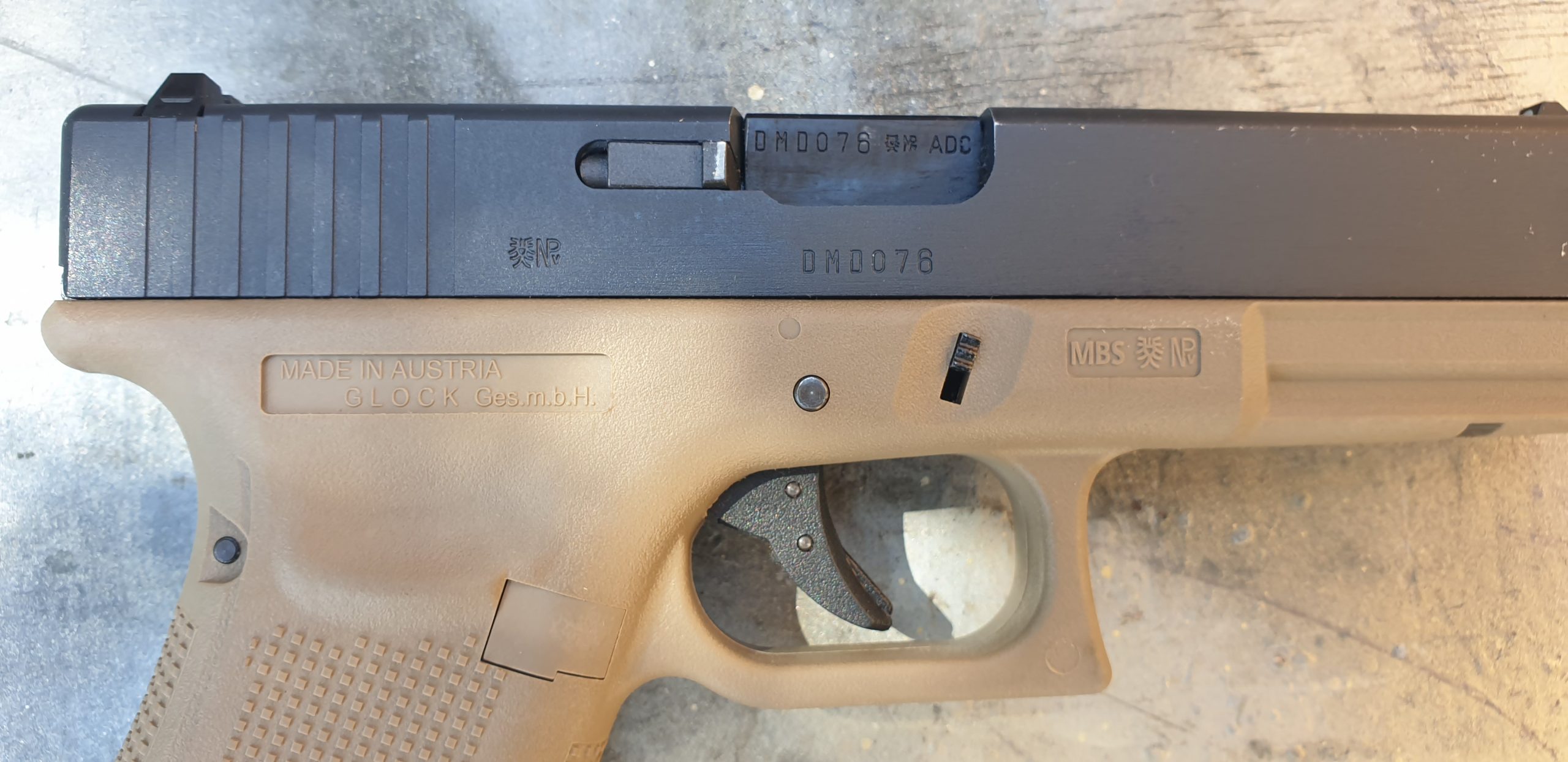 GBB WE HK3P G17 Gen. 4 + malette