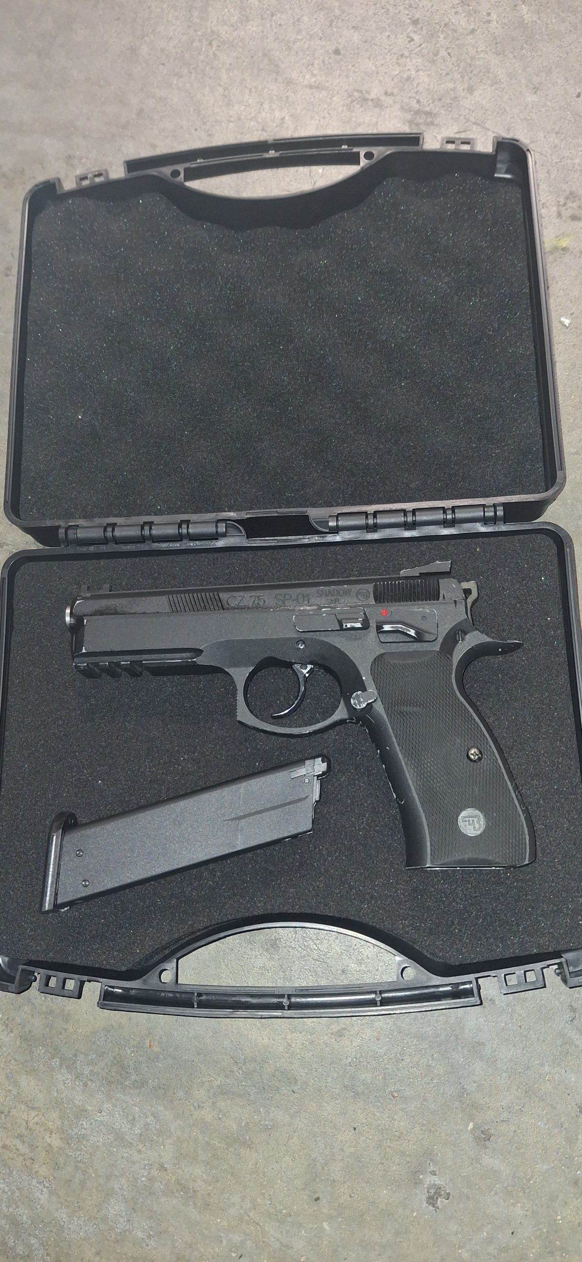 CZ75 SP01 SHADOW GAZ BLOWBACK