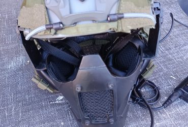 Protection visage pour casque