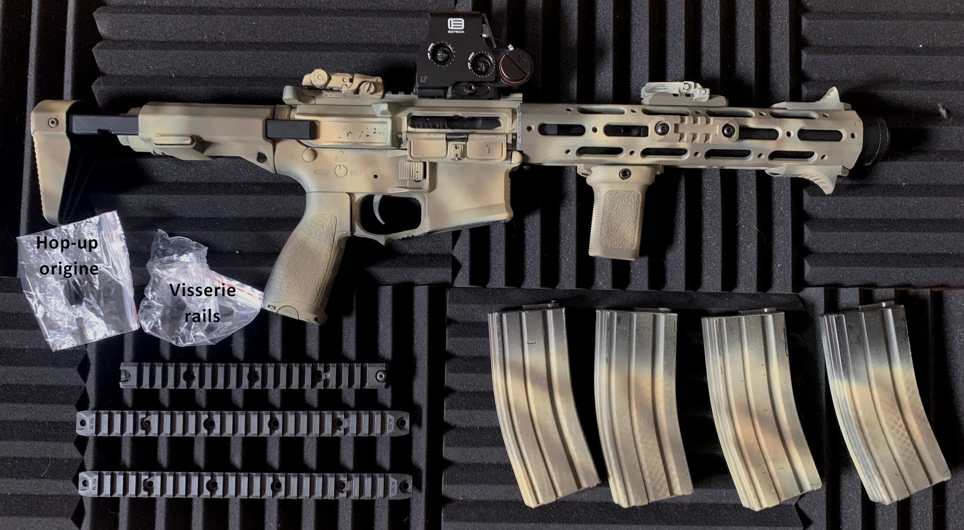 Honey Badger Amoeba upgrade + accessoires