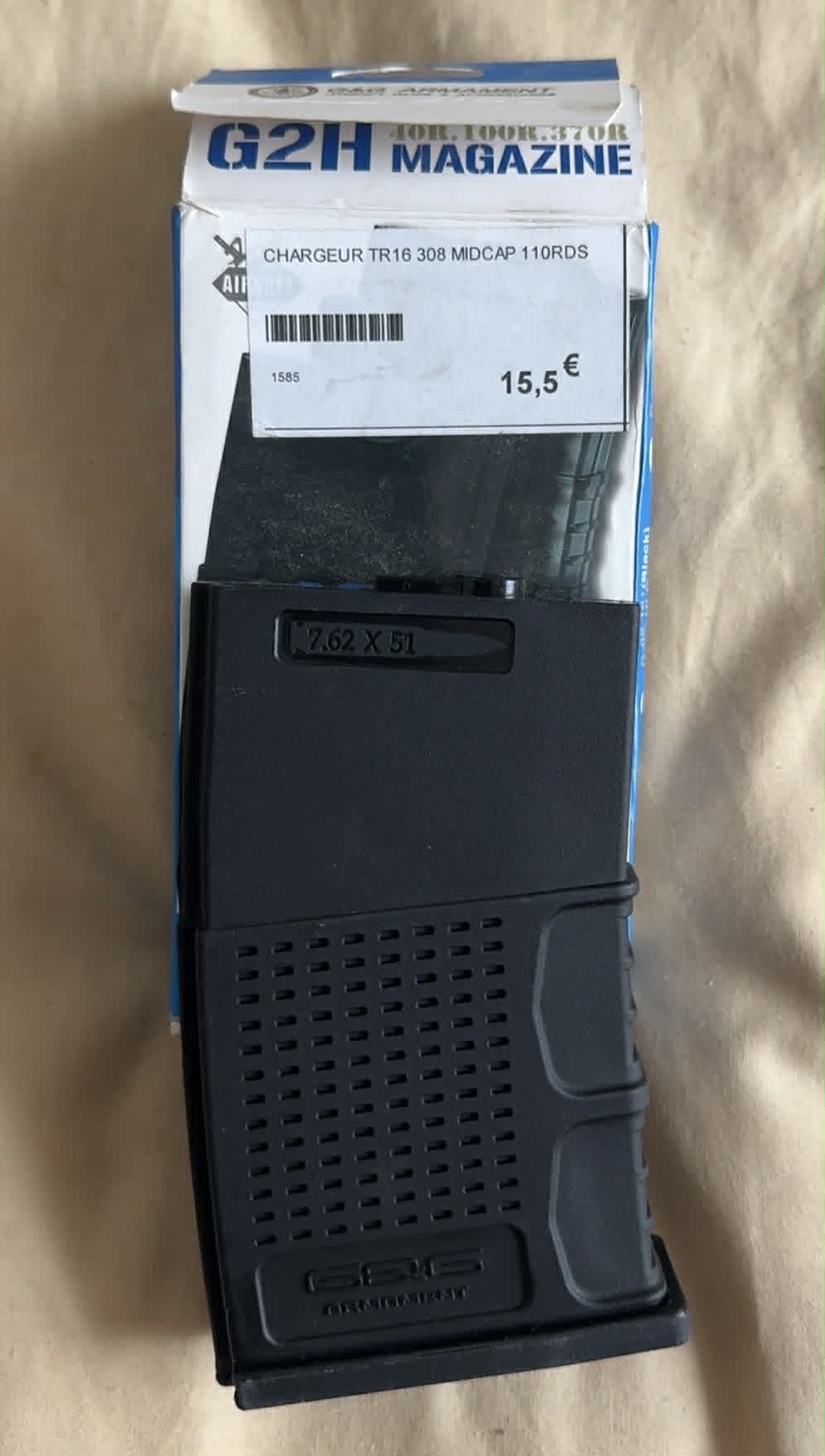 chargeur tr16 308 g&g