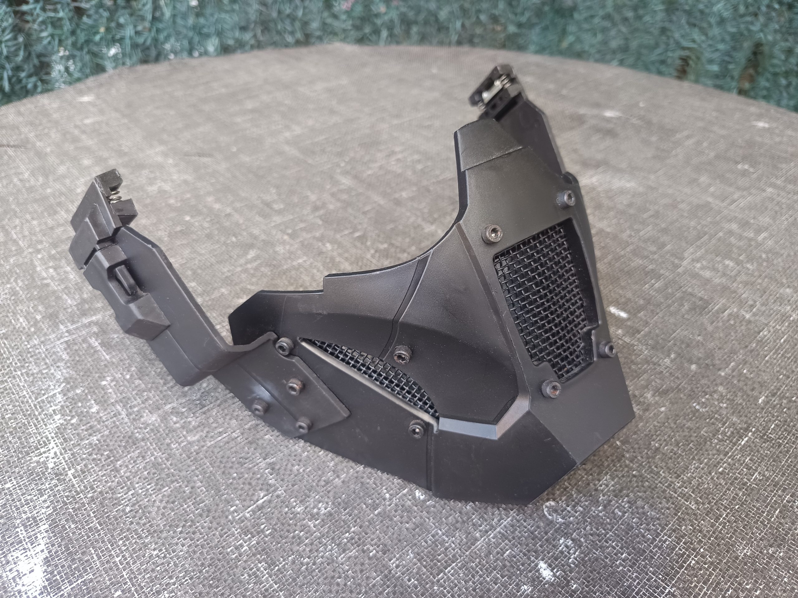 Protection visage pour casque