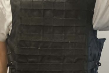 Porte-plaques tactique MOLLE noir cummerbund – Taille ajustée mince – Occasion