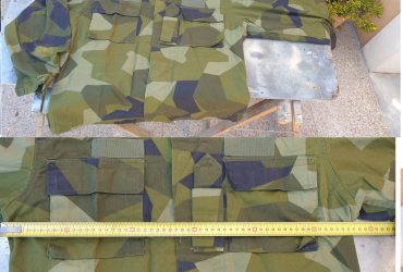 Lot M84 Ensemble veste + pantalon + Boonie M84 Suédois taille S / M