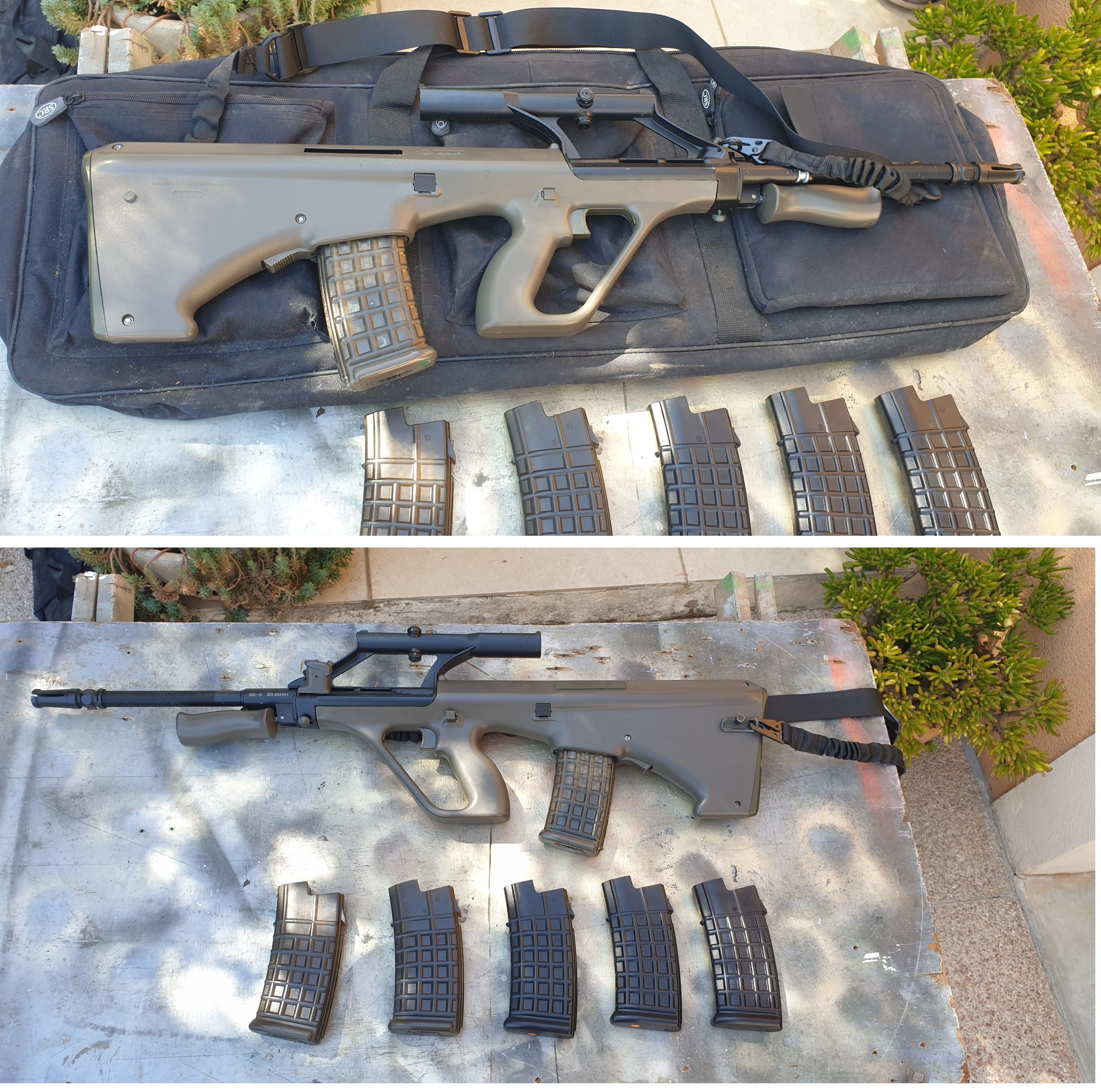 Lot AEG Steyr AUG A1 Classic Army