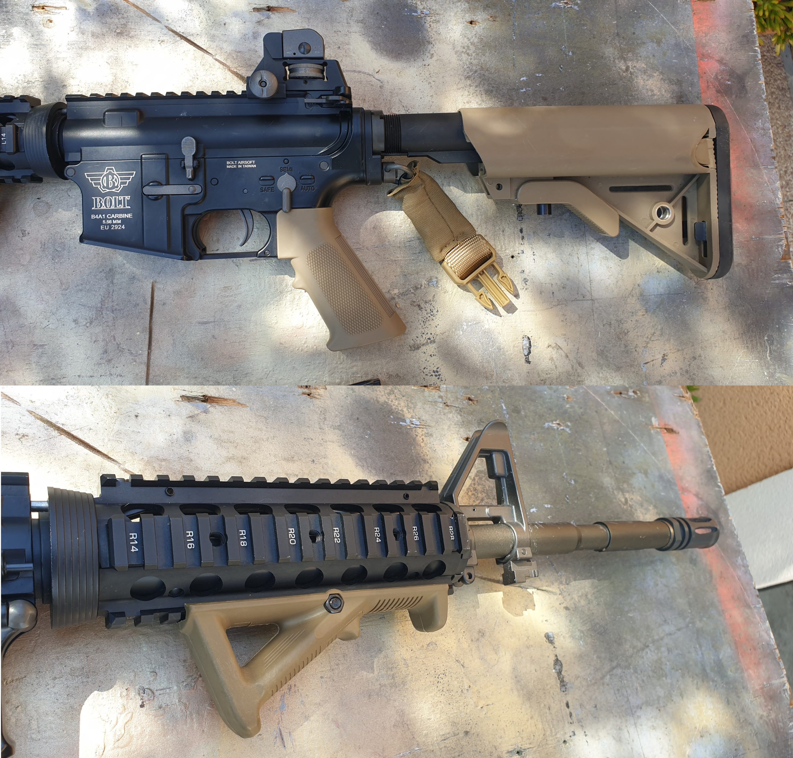 Lot EBBR M4A1 BOLT AIRSOFT technologie BRSS