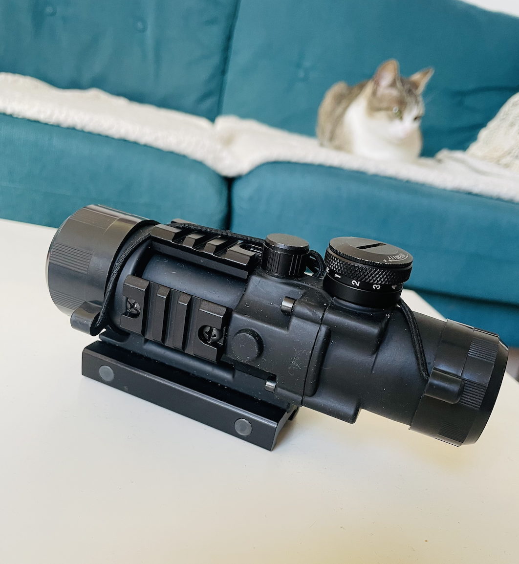 Lunette / Magnifier tactical sight 4x32IR scope AimO