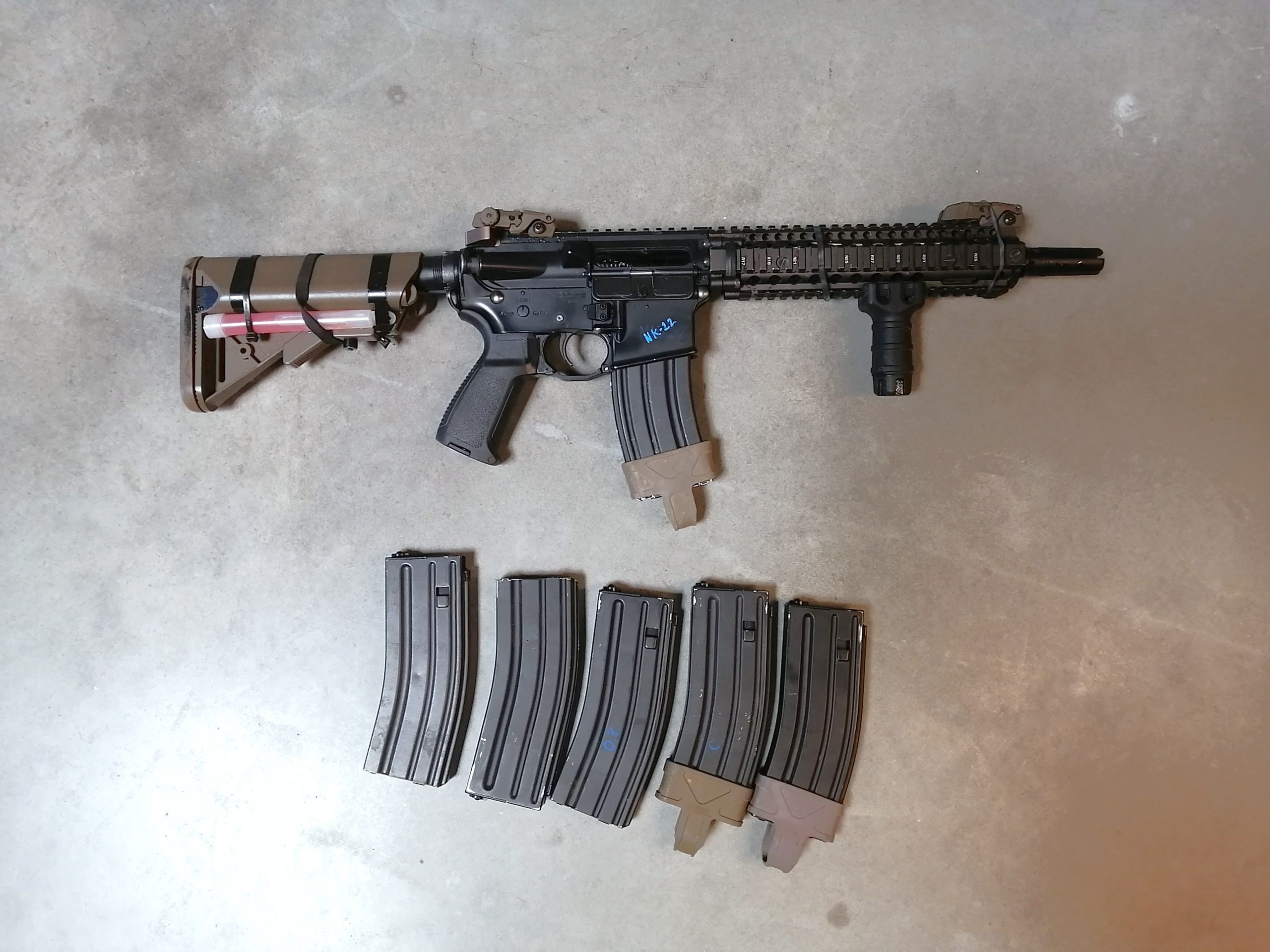 TOKYO MARUI NGRS MK18 UPGRADE