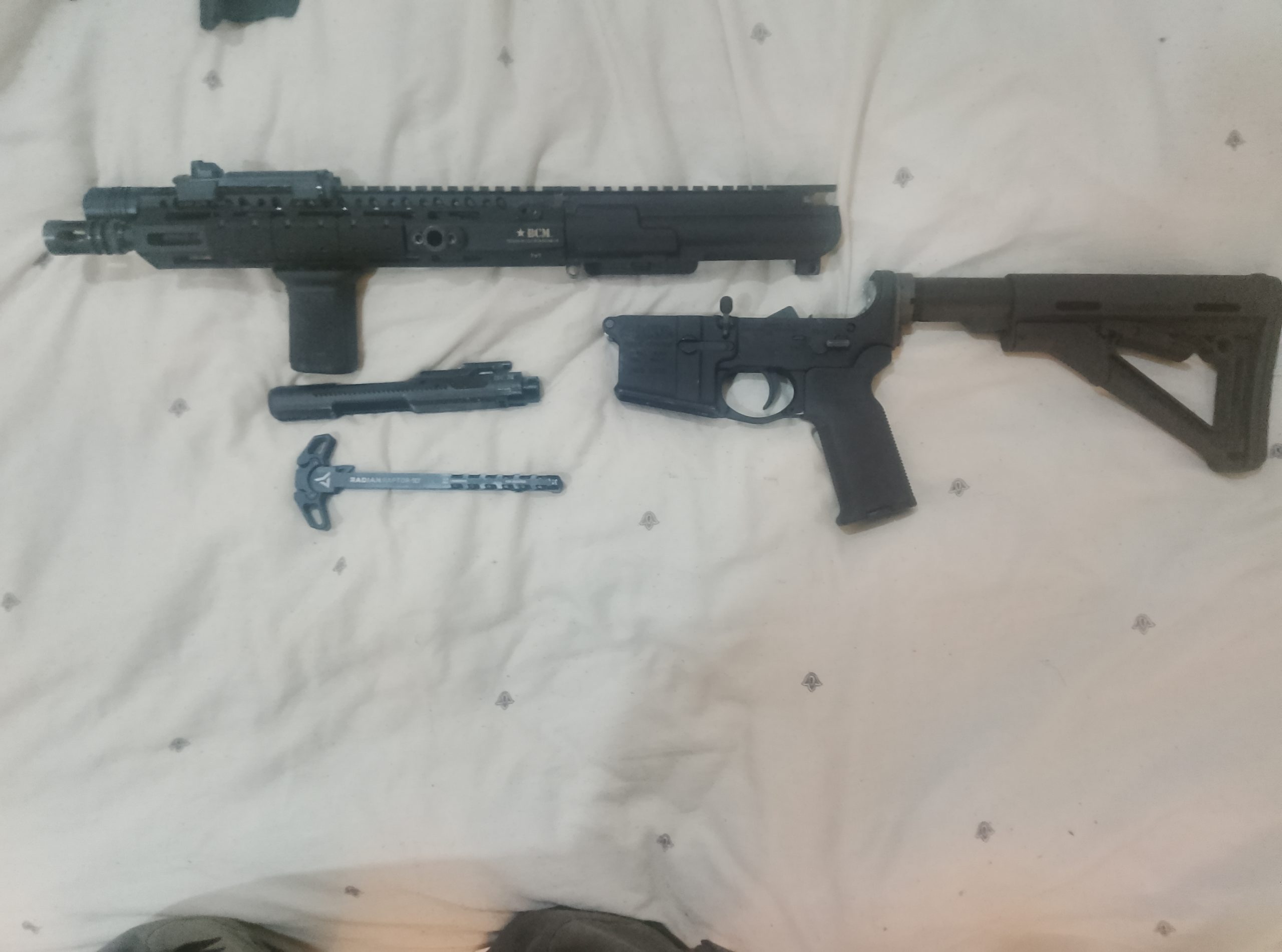 VFC BCM 11.5 gbbr magpul ctr et moe k2+ rs levier radian raptor sd RS