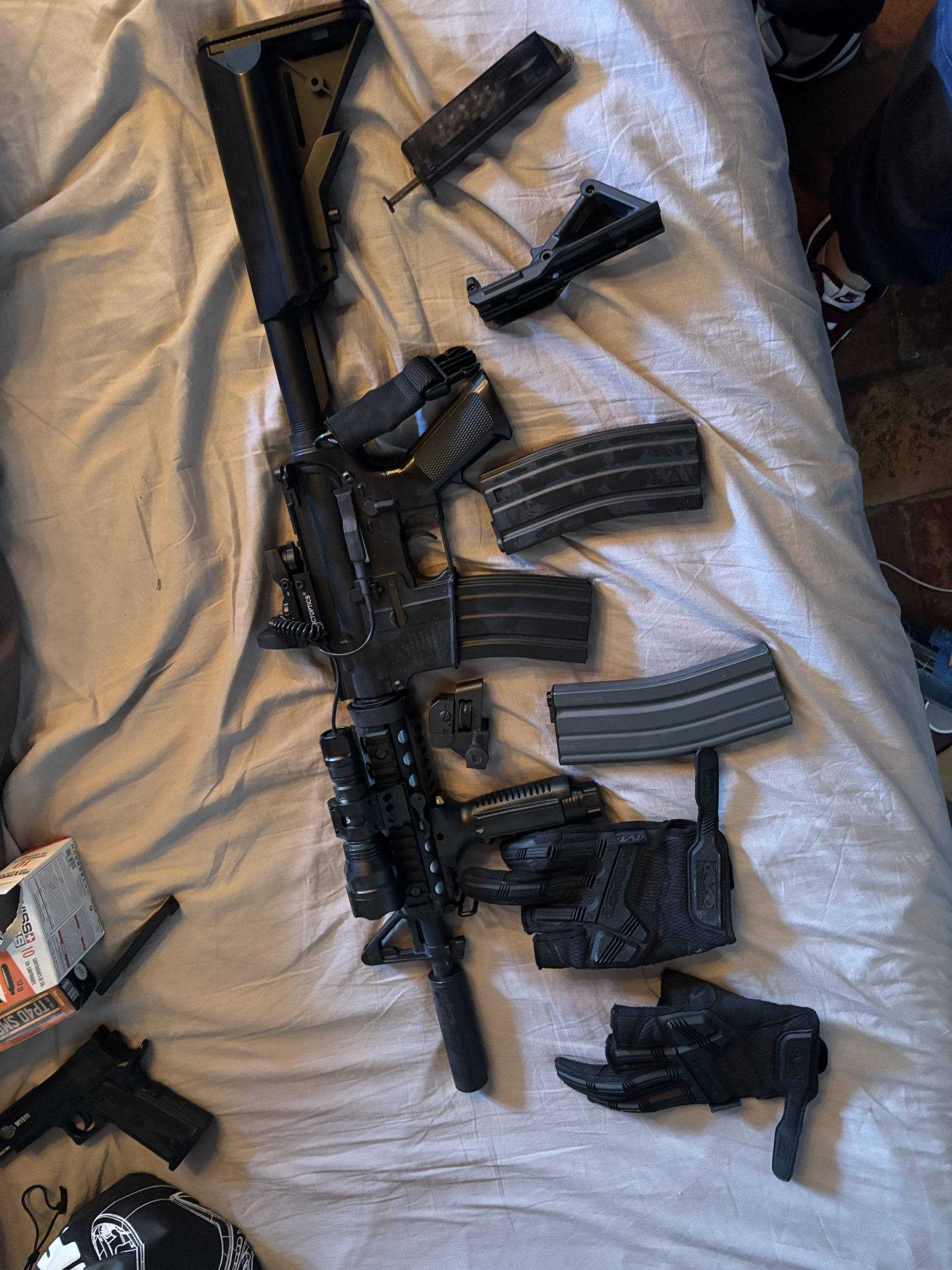 M4A1 avec accessoires