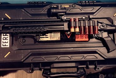 M870 gaz Golden Eagle + AIM Trijicon MRO (neuve)