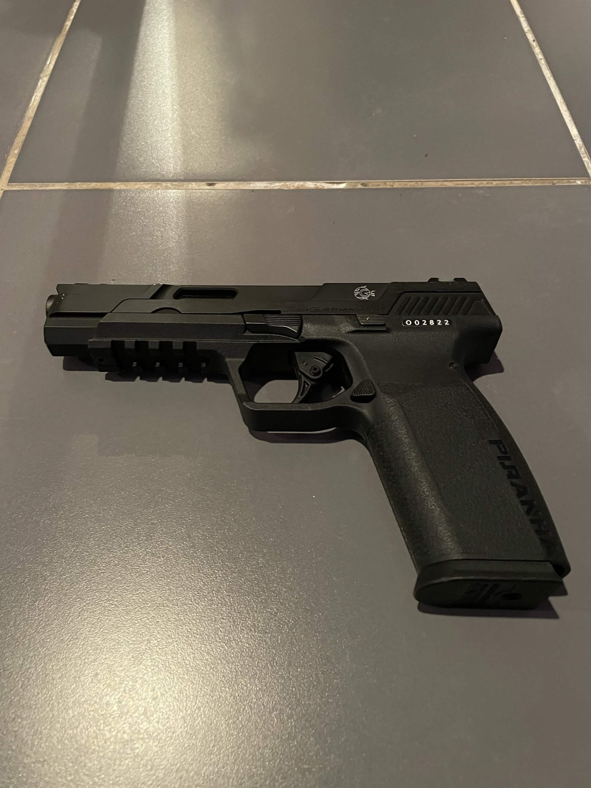G&G Piranha MK1 Gaz Noir