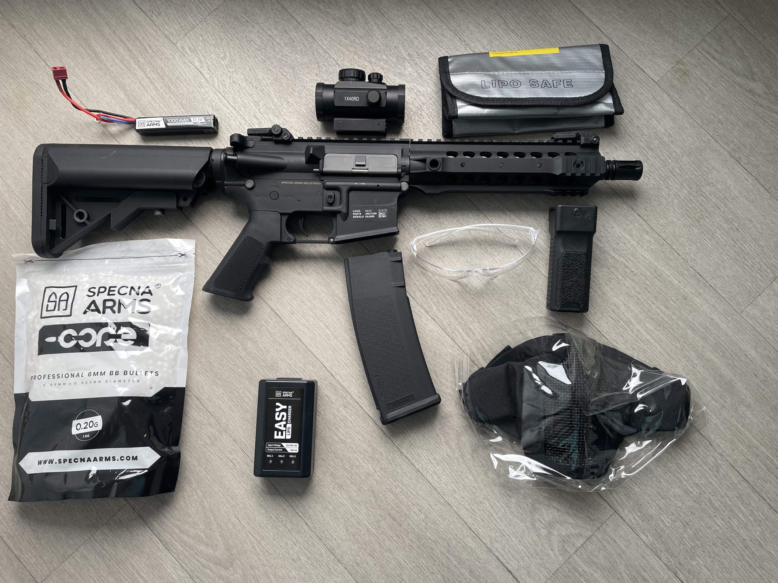 Pack airsoft complet Débutant