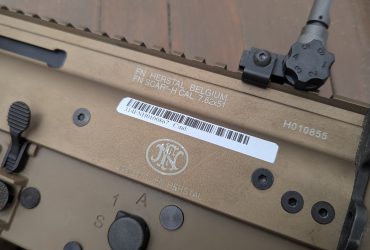 Stickers label IUD pour SCAR Mk16/Mk17
