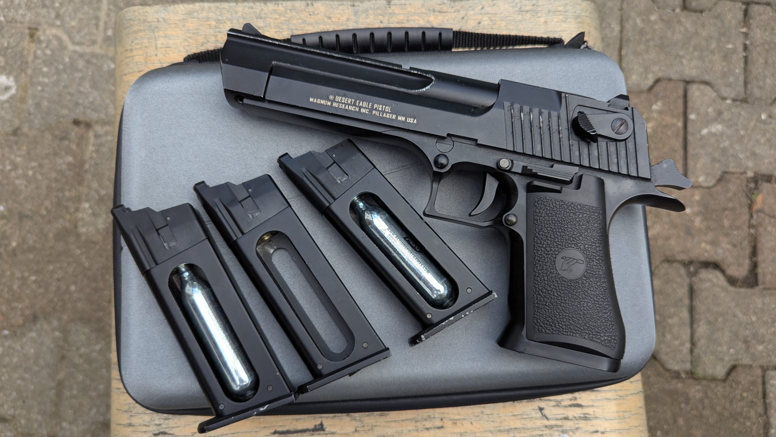 Desert Eagle [Semi & Full-Auto] GBB Métal
