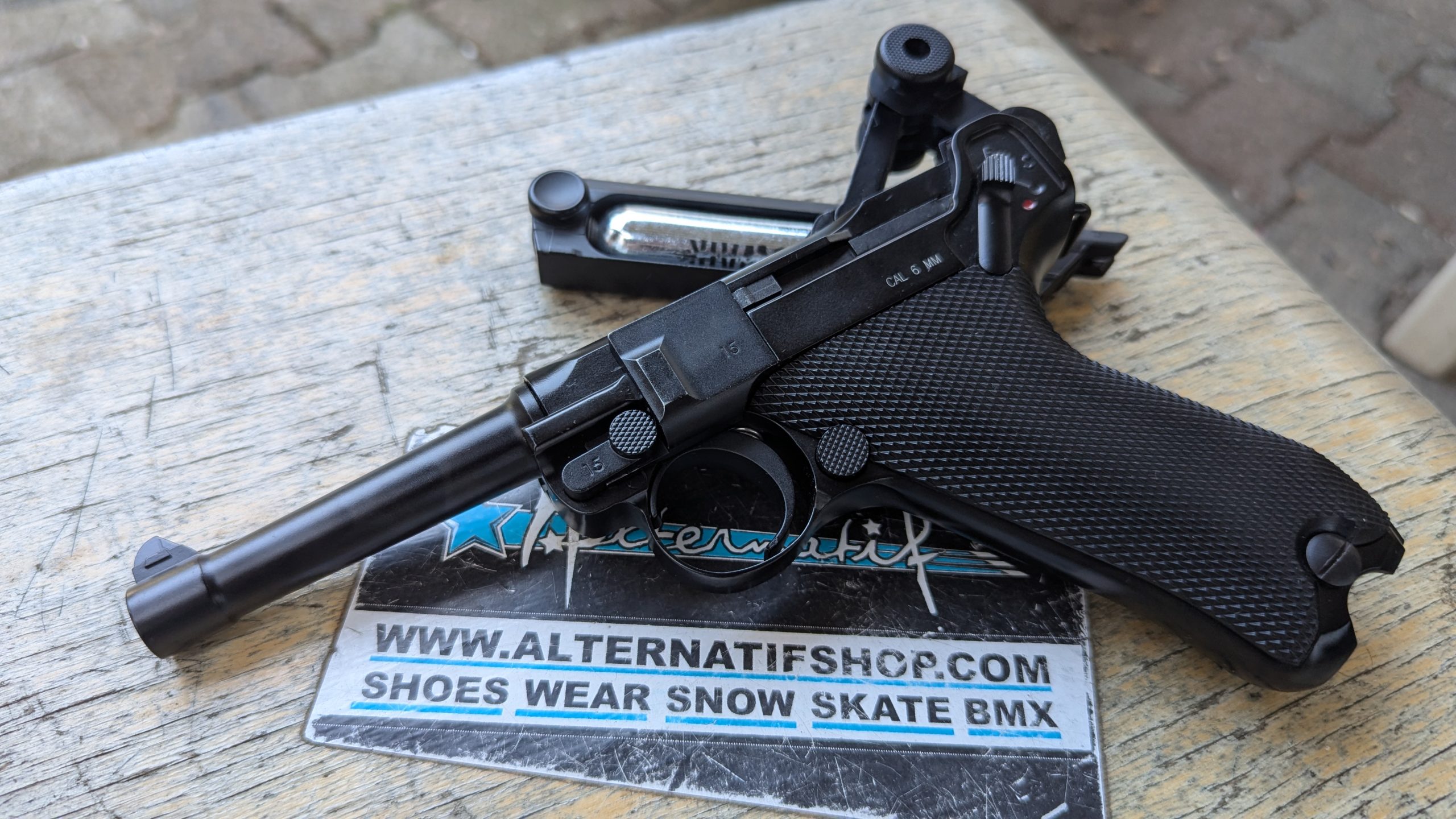 Luger P08 4' KWC Co2 GBB