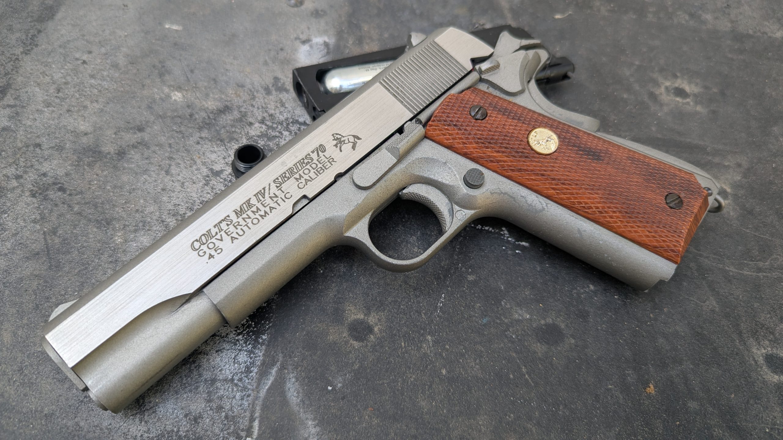 Colt M1911 Mk.IV Stainless