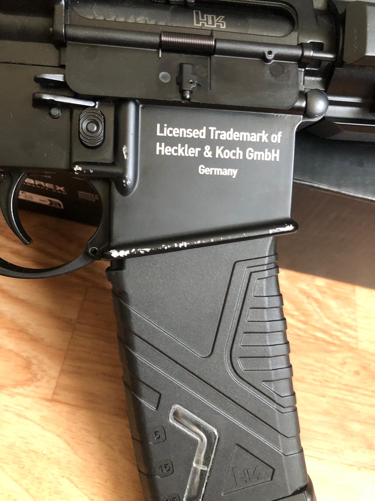 HK416 F-S AEG airsoft