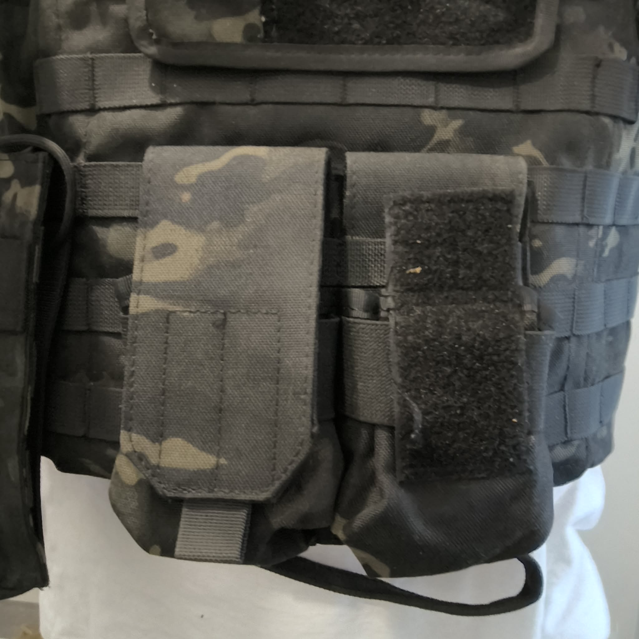 Gilet tactique Plate Carrier MOLLE Multicam – Très bon état