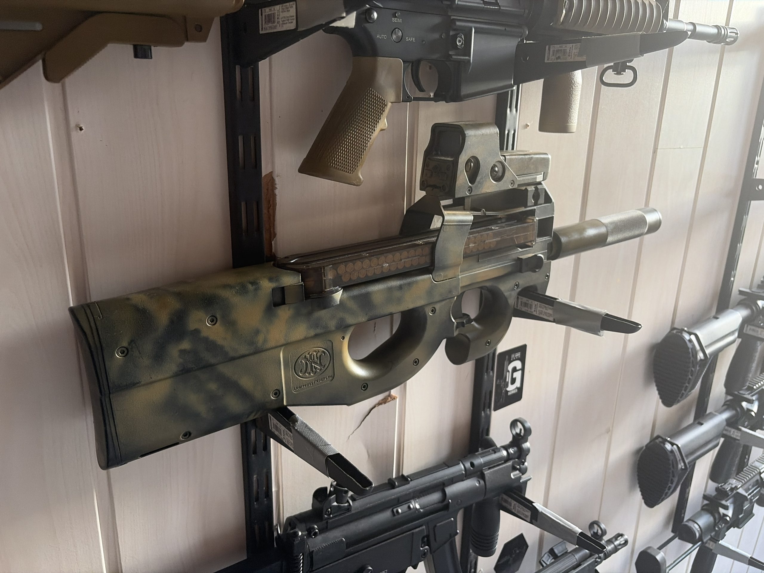 P90  avec gros Upgrade