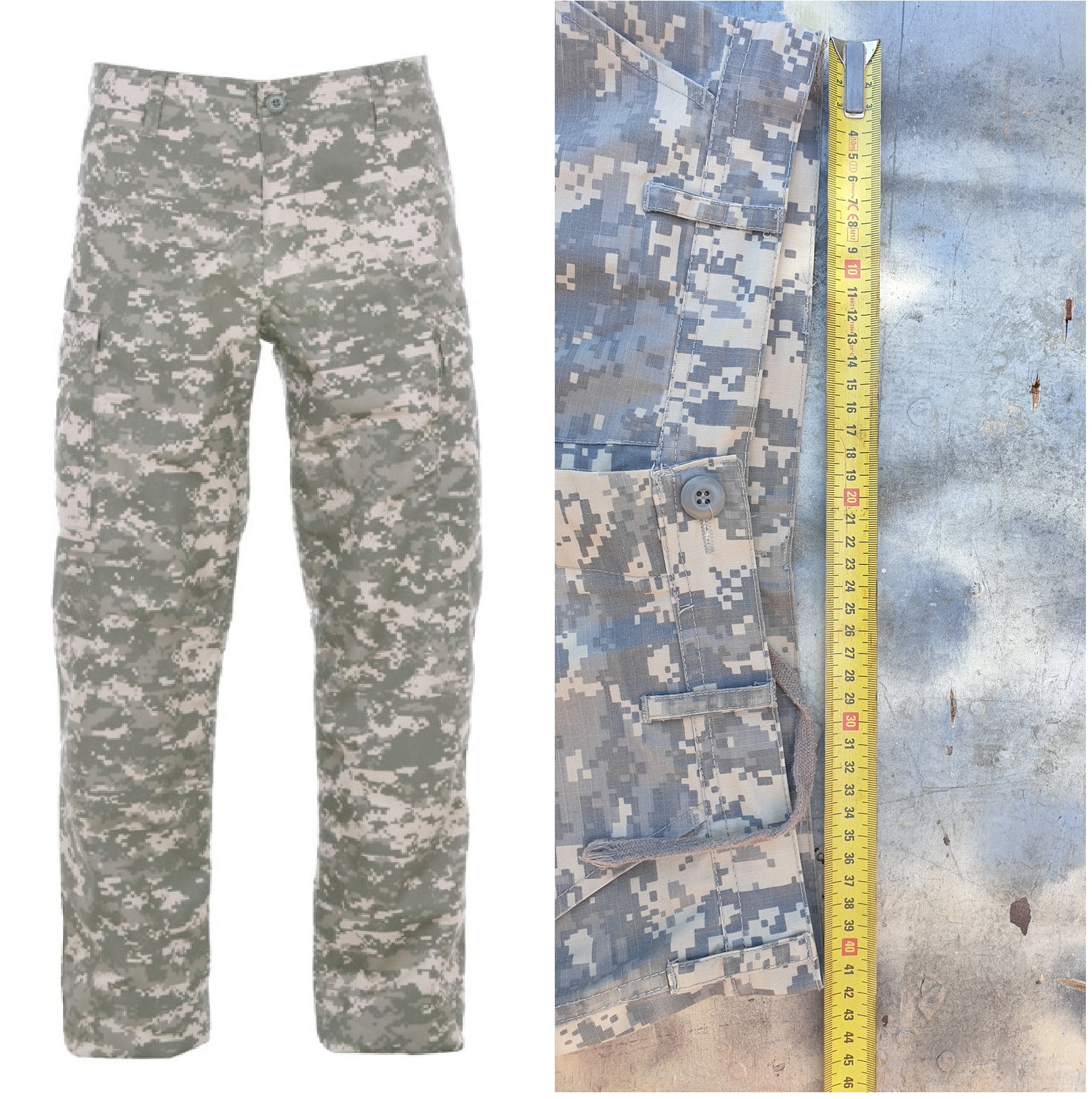 Lot veste + pantalon U BDU ACU digital Bon état taille M
