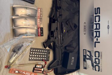 Lot complet, SCAR L tokyo Marui, HK black OPS