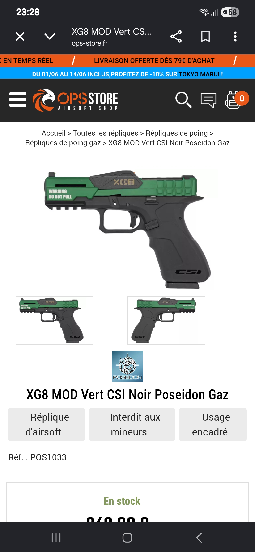 Arp9 pompe strike industries glock