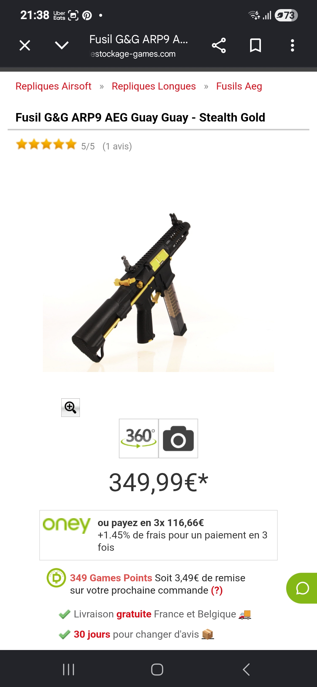 Arp9 pompe strike industries glock