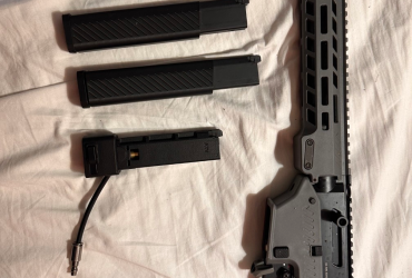 VMP2 VORSK VMP-2M GBBR Gris (Grey) + Adaptateur HPA — État Neuf (2 parties)