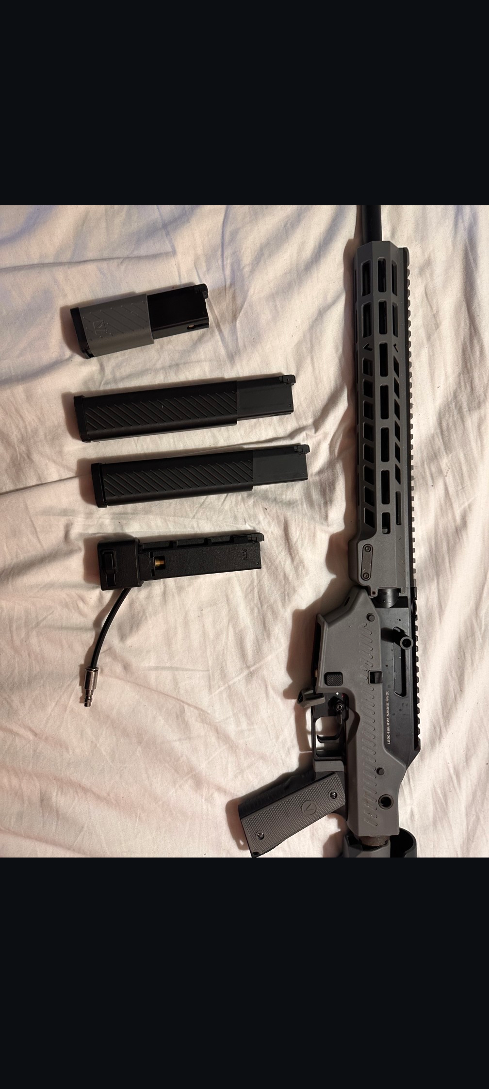VMP2 VORSK VMP-2M GBBR Gris (Grey) + Adaptateur HPA — État Neuf (2 parties)