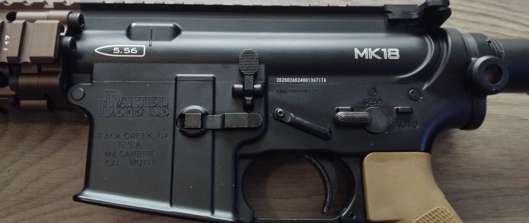 Mk18 daniel defence Golden Eagle gbbr