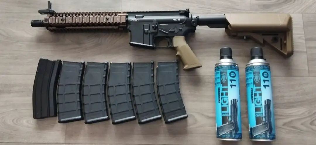 Mk18 daniel defence Golden Eagle full métal gbbr