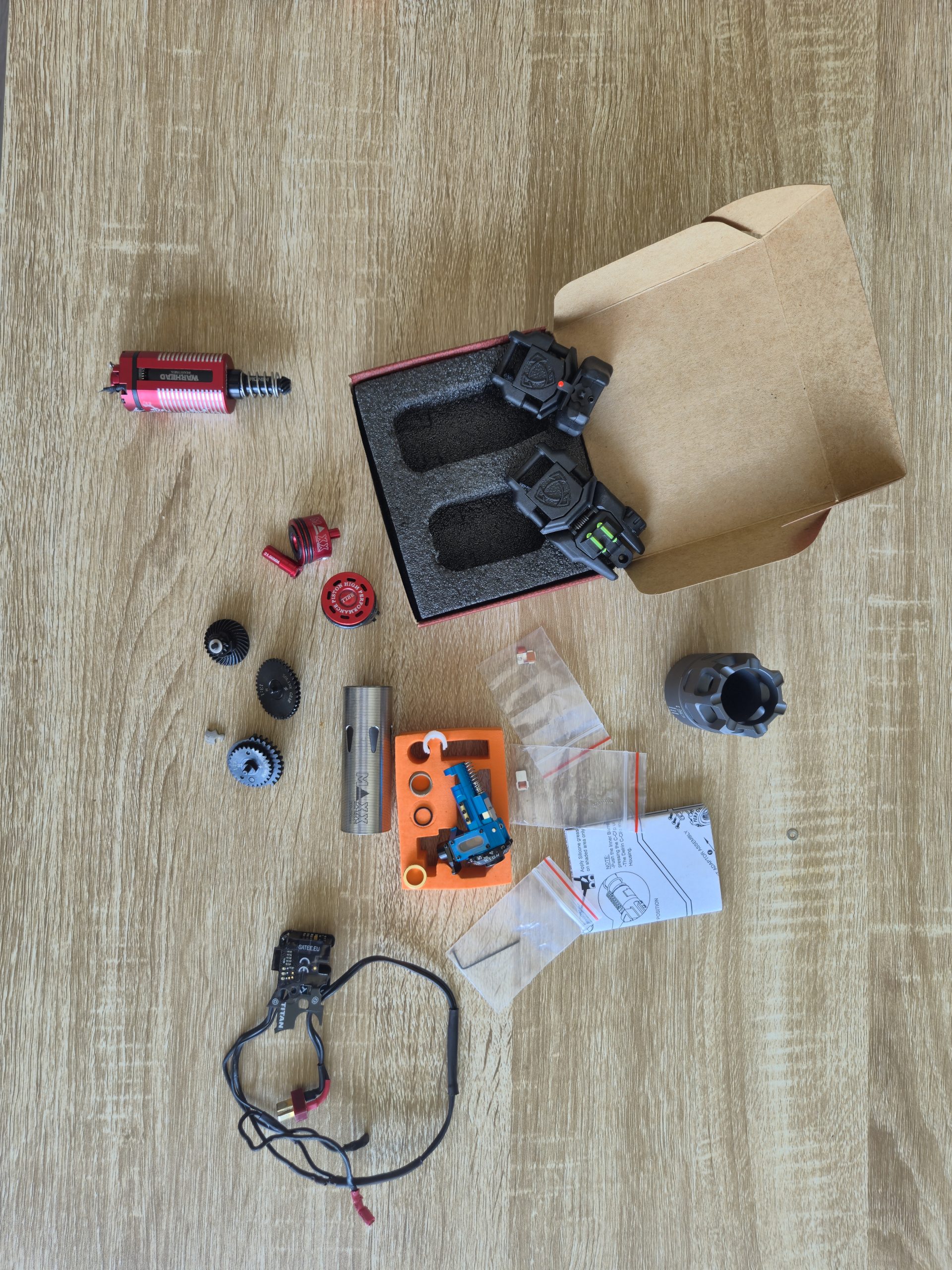 Pièces d'upgrade AEG/HPA haut de gamme | MAXX, Warhead, maxx, pdi…