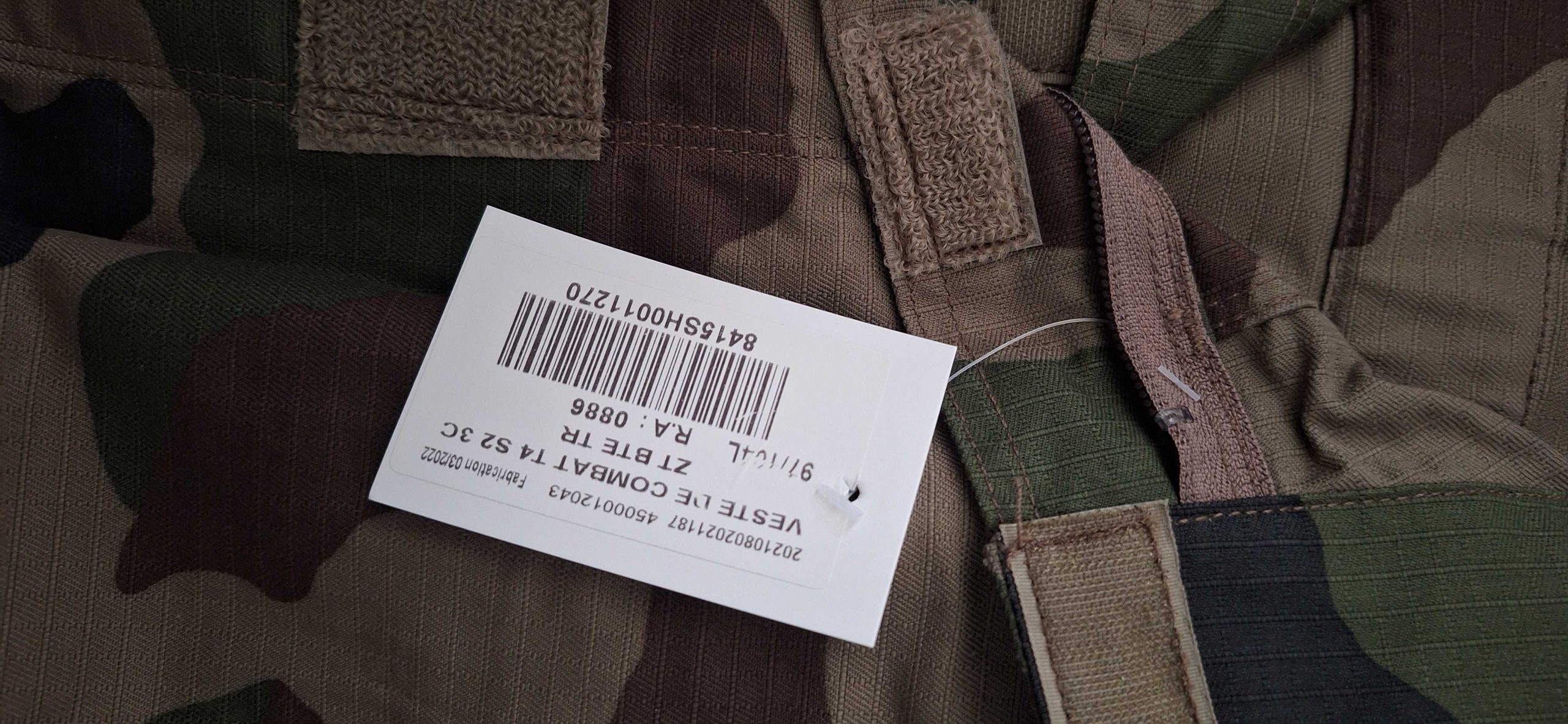Veste de combat
