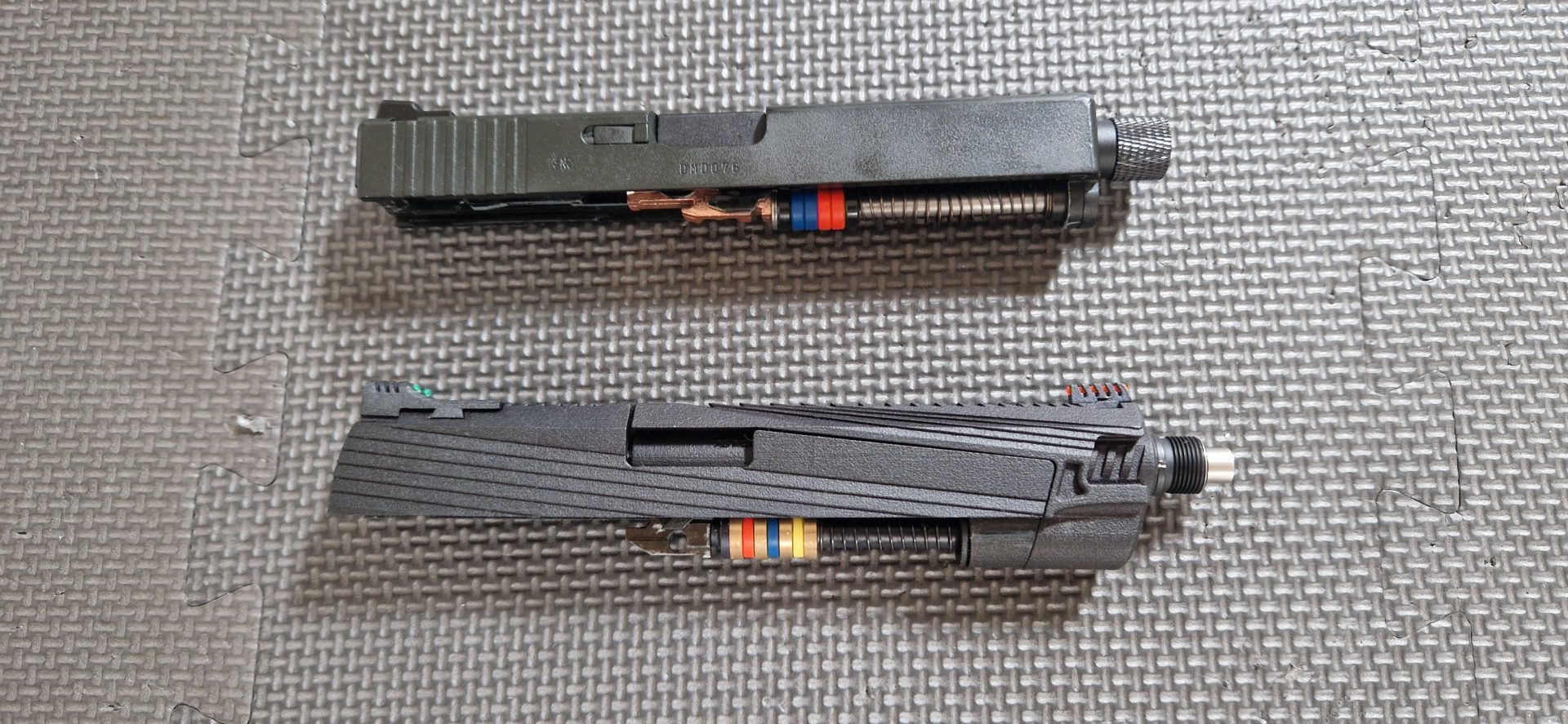 culasse custom hi-capa et glock 17 TM
