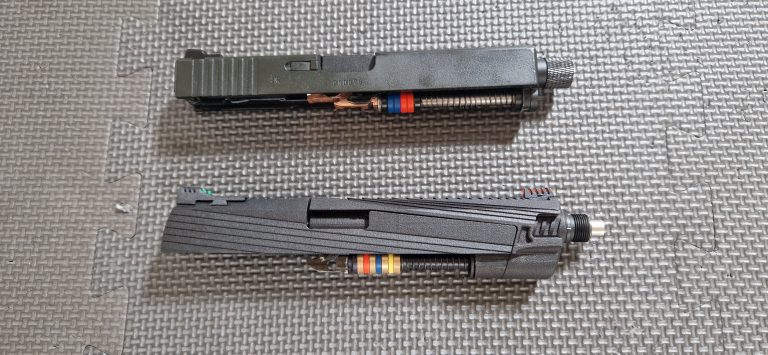 culasse custom hi-capa et glock 17 TM