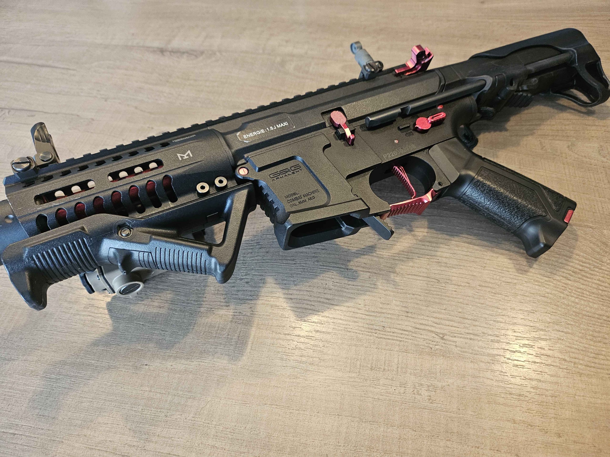 Vente d'une Réplique ARP9 rouge cerise édition