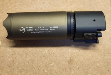 Silencieux QD ROTEX V COMPACT B&T Angry Gun avec  Traceur