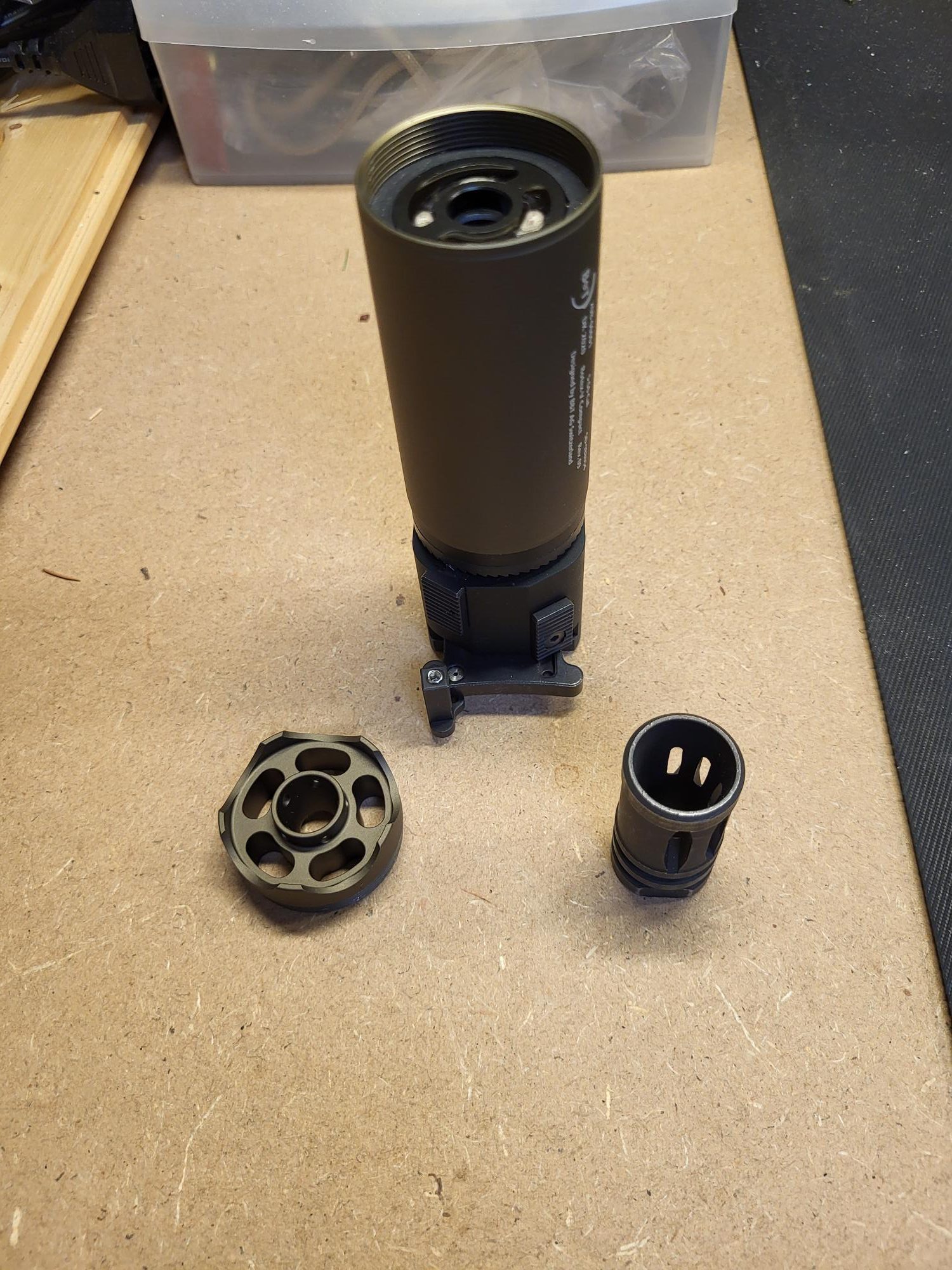 Silencieux QD ROTEX V COMPACT B&T Angry Gun avec Traceur