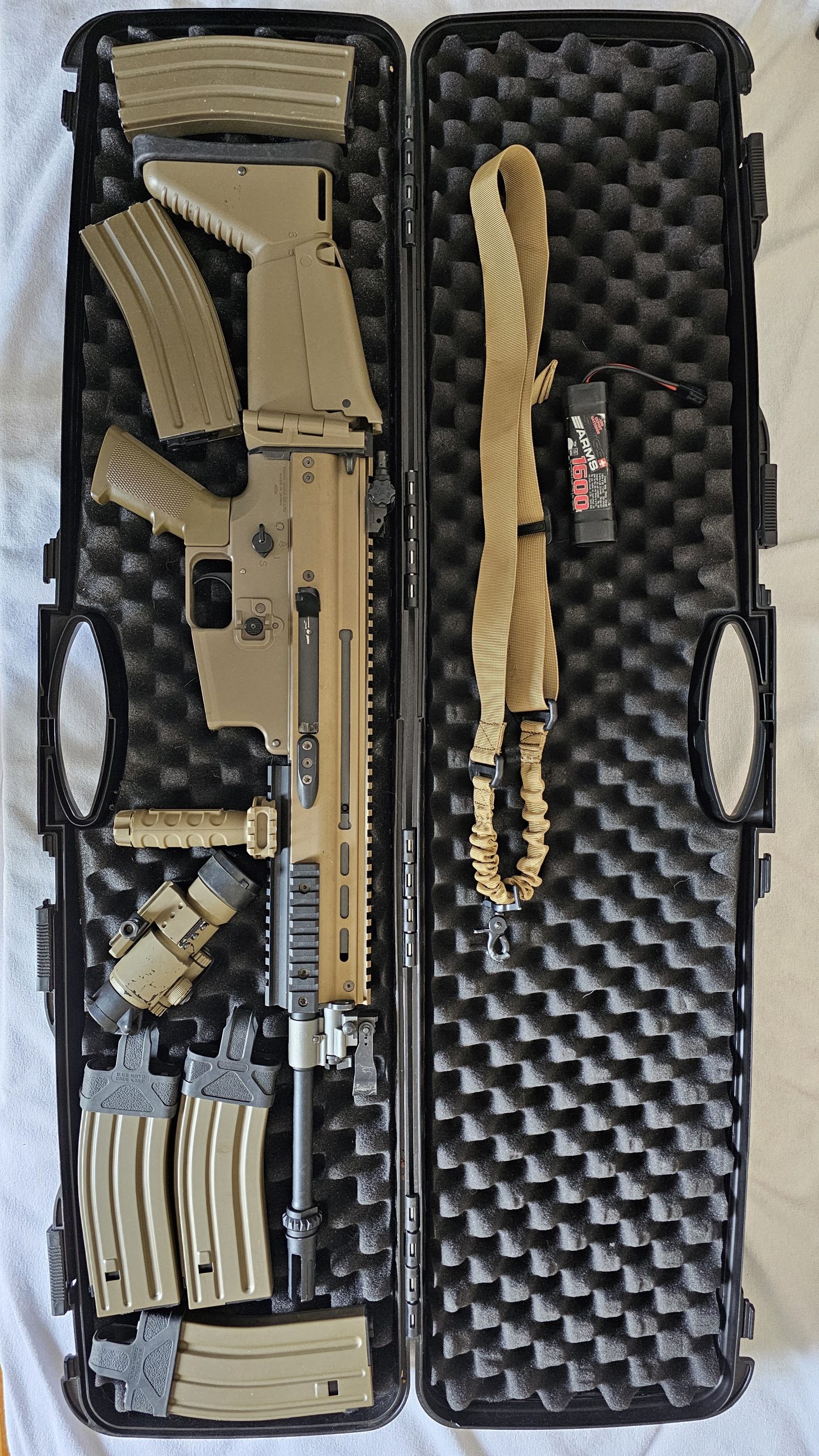 SCAR-L Next Gen Tokyo Marui AEG + accessoires