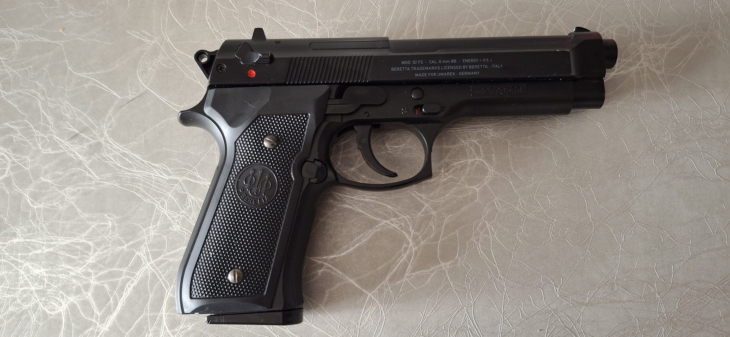 Beretta M92FS à ressort culasse métal