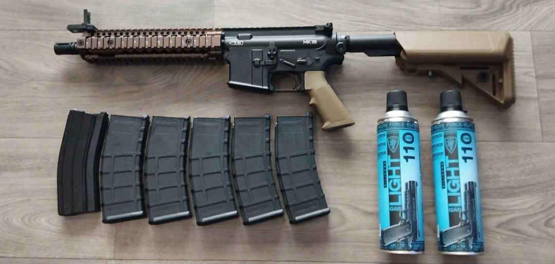 Mk18 daniel defence Golden Eagle gbbr