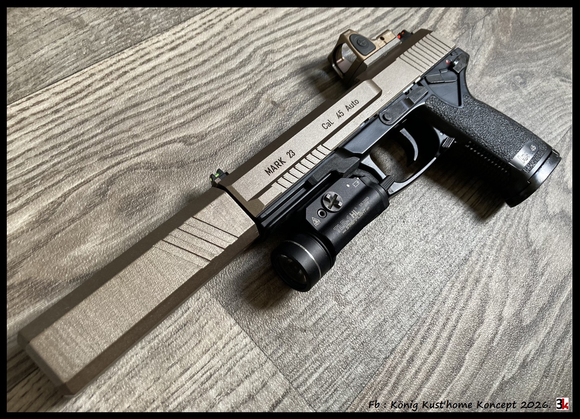 Hk Mk23 custom "Sex Pistol"
