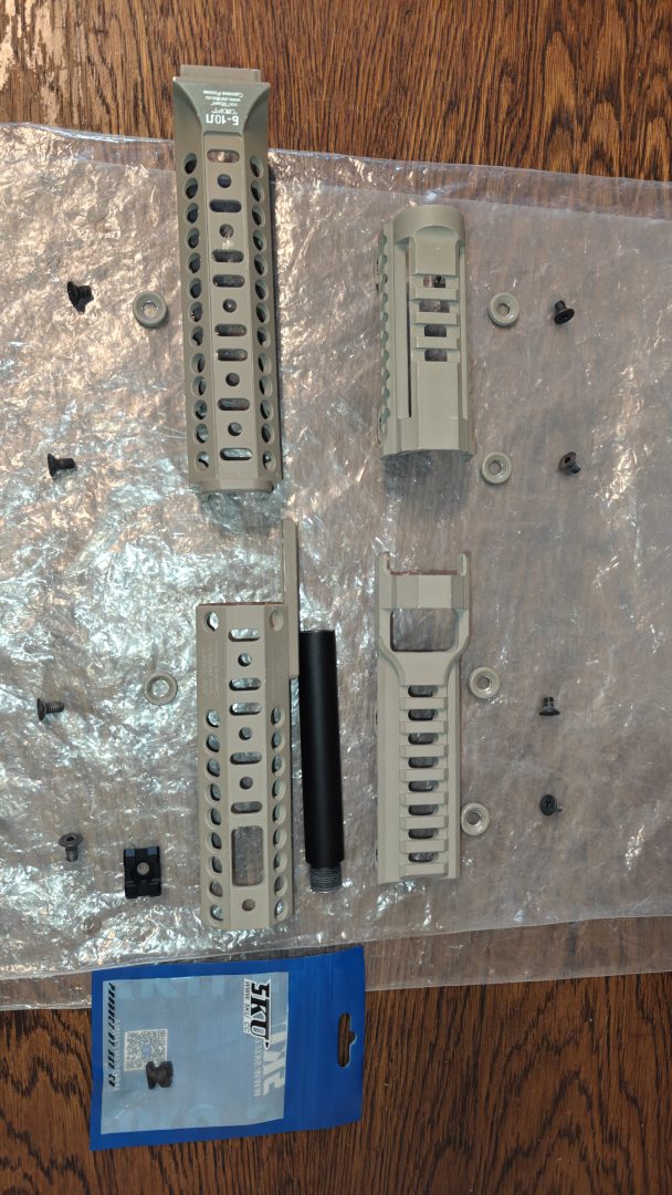 Garde Main PP19 5KU modifié
