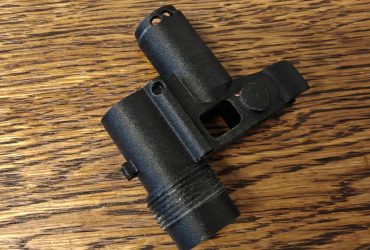 Gas block AK105 3D
