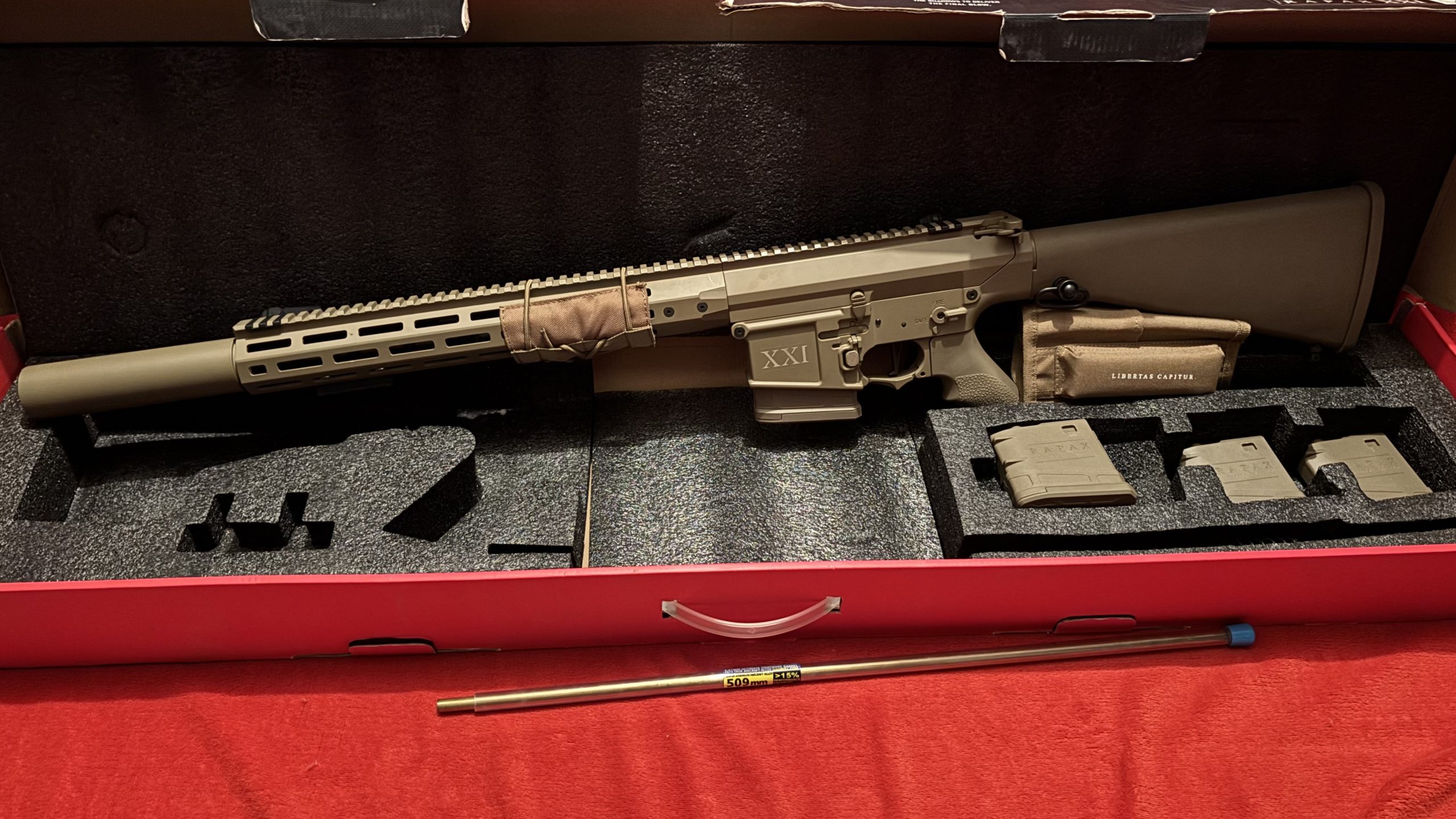 Rapax XXI m4 tan secutor