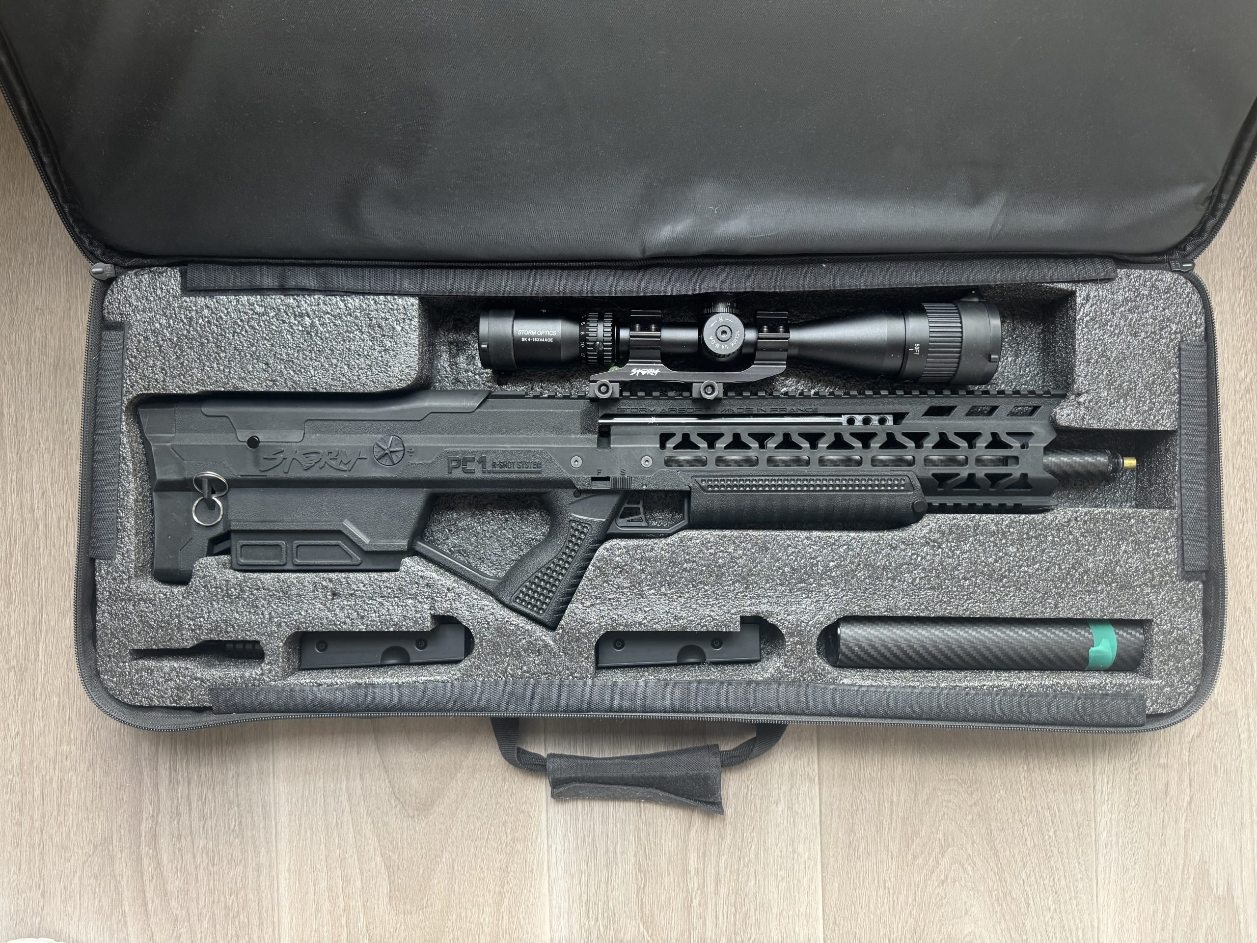 SNIPER STORM PC1 PACK DELUXE NOIR