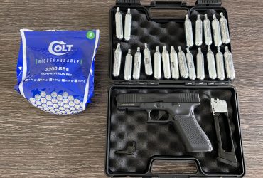Pack complet GLOCK 17 Gen 5 6mm  (mallette, billes, sparclettes)