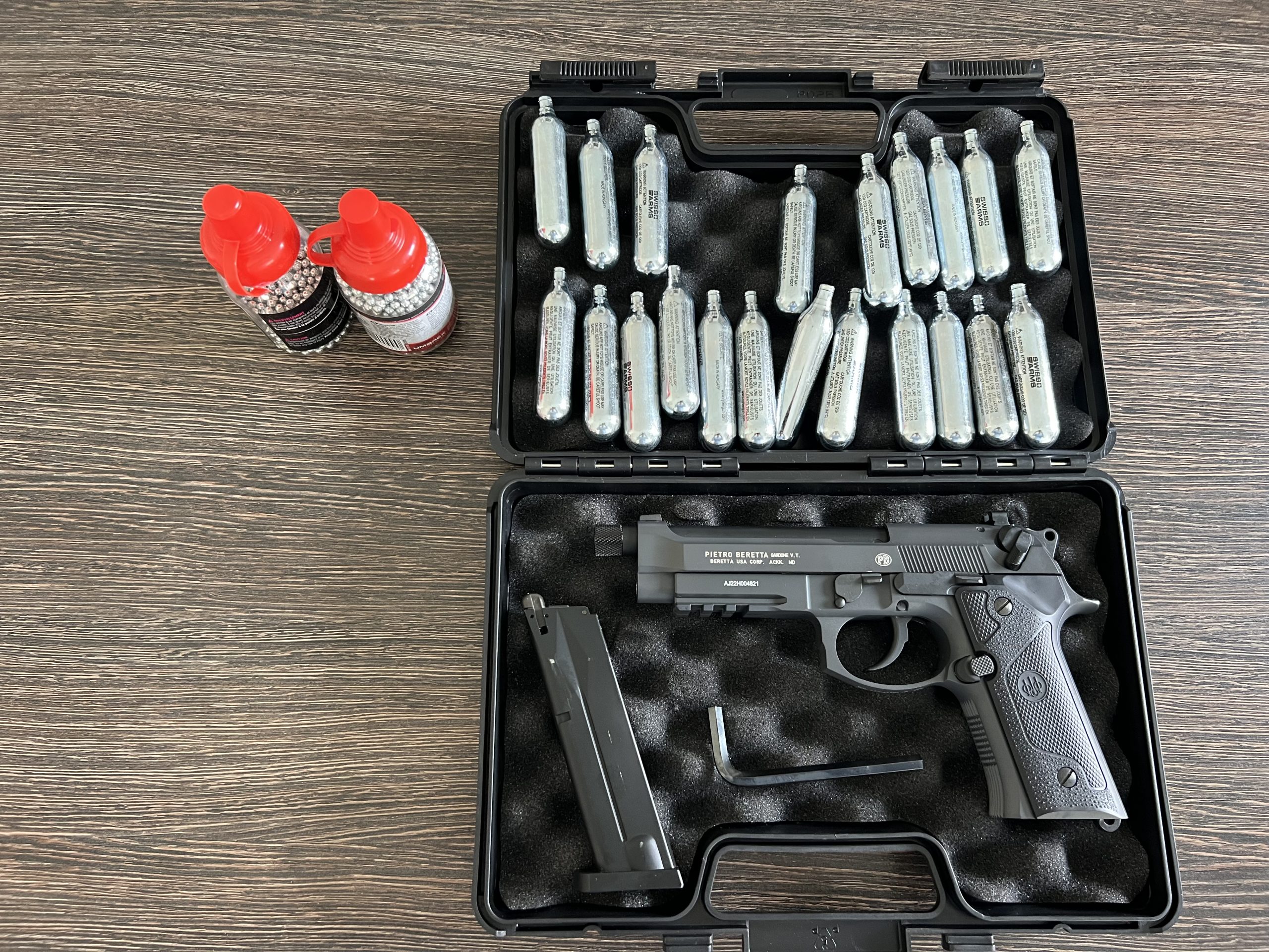 Pack complet BERETTA M9A3 FM – 4,5 mm bille acier – UMAREX